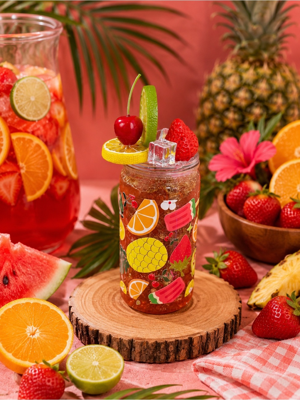 🍓 Fruit Punch Refresh Flow GlitterSip™